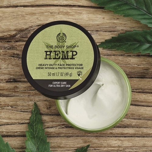  The Body Shop Hemp Face Protector, Paraben-Free Face Cream, 1.7 Oz.