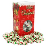 The Dreidel Company Christmas Peppermint Pinwheels Holiday Hard Candy, Kosher, Individually Wrapped, Approx. 60 Count