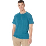 The Normal Brand Short Sleeve Active Puremeso Henley