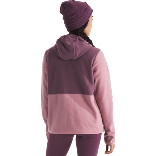 노스페이스 Glacier Fleece Pullover Hooded Jacket - Womens