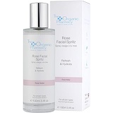The Organic Pharmacy Rose Facial Spritz Toner, to Hydrate, Freshen, and Soothe Skin, 3.3 Ounce