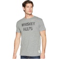 The Original Retro Brand Whiskey Helps Short Sleeve Tri-Blend Tee