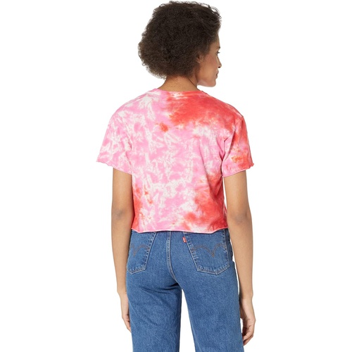  The Original Retro Brand Revolution Tie-Dye Raw Edge Slightly Crop Tee