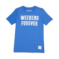 The Original Retro Brand Kids Weekend Forever Heathered Crew Neck Tee (Big Kids)
