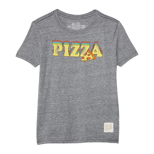  The Original Retro Brand Kids Colorful Pizza Tri-Blend Crew Neck Tee (Big Kids)