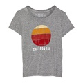 The Original Retro Brand Kids California Sun Tri-Blend Crew Neck Tee (Big Kids)