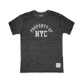 The Original Retro Brand Kids Tri-Blend Property Of New York City Crew Neck Tee (Big Kids)