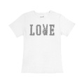 The Original Retro Brand Kids Peace and Love Cotton Crew Neck Tee (Big Kids)