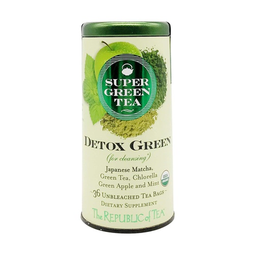  The Republic of Tea Republic Of Tea, Tea Detox Green Organic, 36 Count
