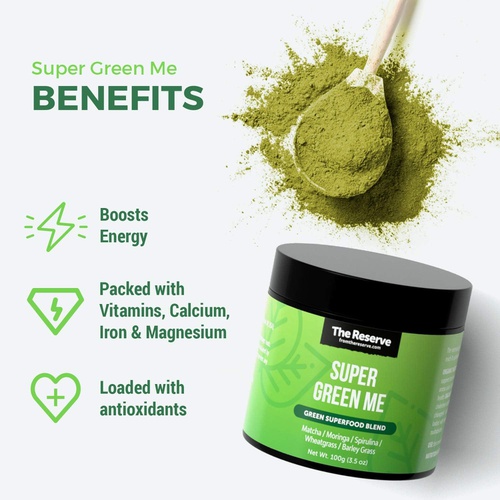  Super Green Me, Green Superfood Blend, The Reserve