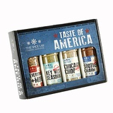 The Spice Lab Taste of America Spices and Seasonings Set - Ultimate Grilling Accessories Set - Perfect Gift Kit - All Around Cooking & Air Fryers - Great Gift for Men or Gift for D