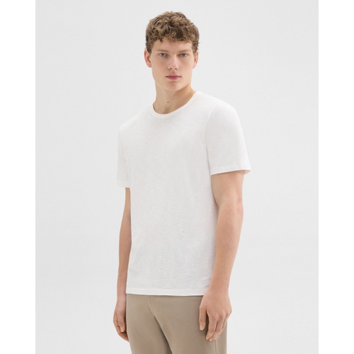 띠어리 Theory Essential Tee in Cosmos Slub Cotton