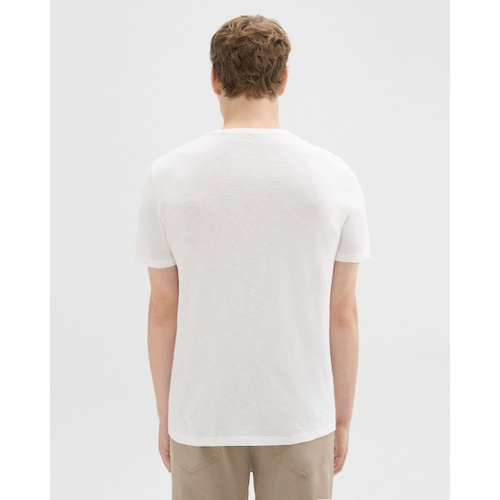 띠어리 Theory Essential Tee in Cosmos Slub Cotton