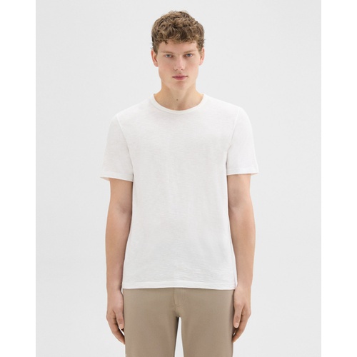 띠어리 Theory Essential Tee in Cosmos Slub Cotton