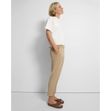 Theory Treeca Pull-On Pant in Striped Admiral Crepe