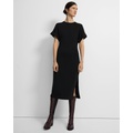 Theory Dolman Sleeve Dress in Lyocell Jersey