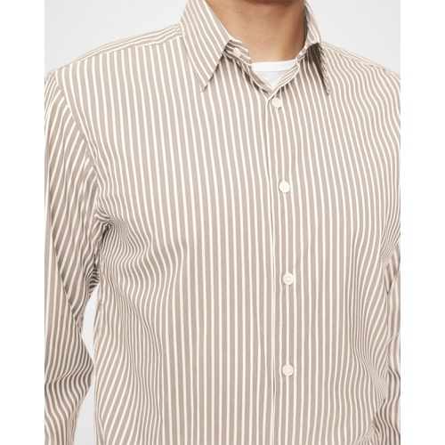 띠어리 Theory Irving Shirt in Striped Good Cotton