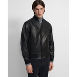 Theory Varsity Jacket in Leather
