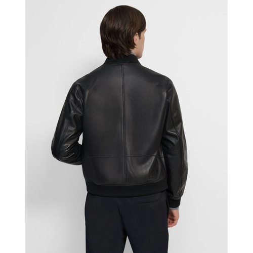 띠어리 Theory Varsity Jacket in Leather