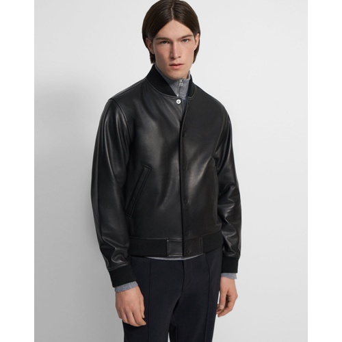 띠어리 Theory Varsity Jacket in Leather