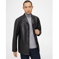 Theory Adu Blazer in Leather