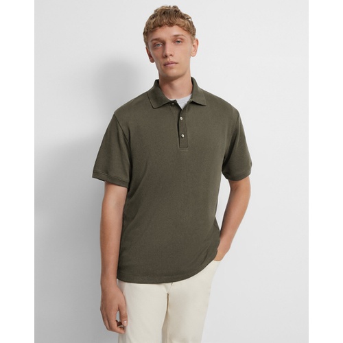 띠어리 Theory Droyer Polo Shirt in Studio Knit Jacquard