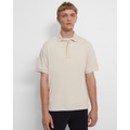 Theory Droyer Polo Shirt in Studio Knit Jacquard