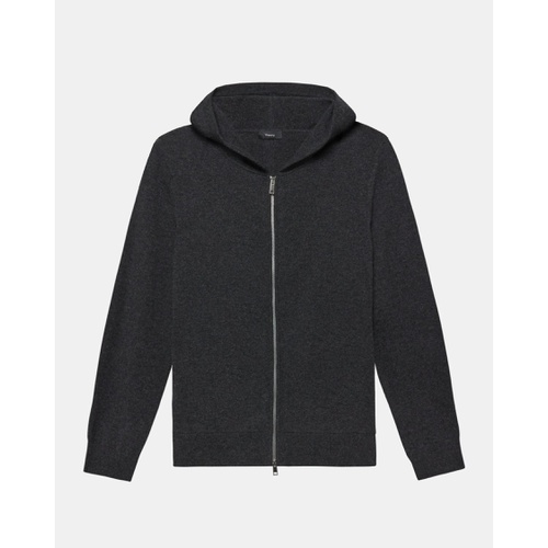 띠어리 Theory Hilles Full-Zip Hoodie in Cashmere