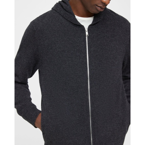 띠어리 Theory Hilles Full-Zip Hoodie in Cashmere