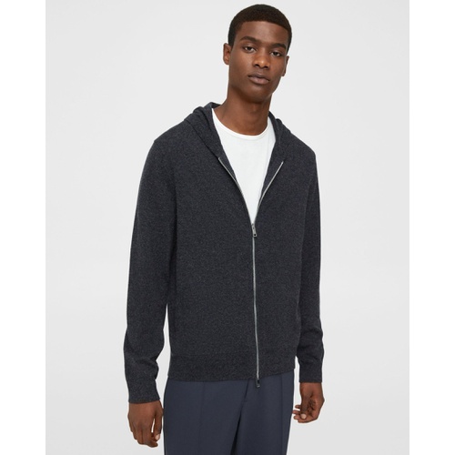 띠어리 Theory Hilles Full-Zip Hoodie in Cashmere