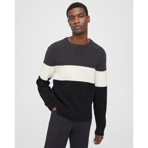 띠어리 Theory Lamar Crewneck Sweater in Wool-Cashmere