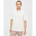 Theory Ryder Short-Sleeve Polo in Waffle Knit
