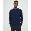 Theory Ryder Long-Sleeve Tee in Waffle Knit