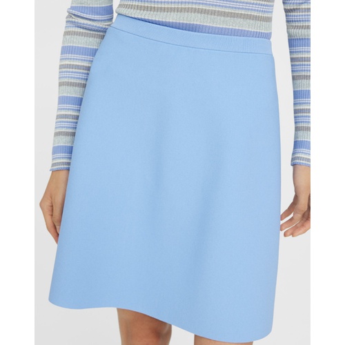 띠어리 Theory Mini Skirt in Crepe Knit