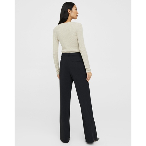 띠어리 Theory Wide-Leg Pant in Precision Ponte