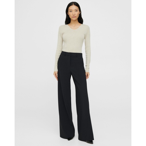 띠어리 Theory Wide-Leg Pant in Precision Ponte