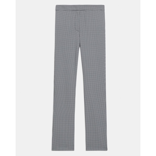 띠어리 Theory Slim Kick Pull-On Pant in Printed Precision Ponte