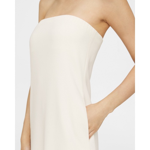 띠어리 Theory Strapless Dress in Admiral Crepe