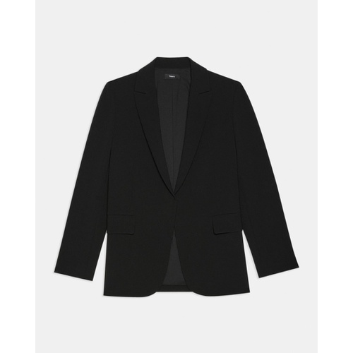 띠어리 Theory Relaxed Blazer in Admiral Crepe