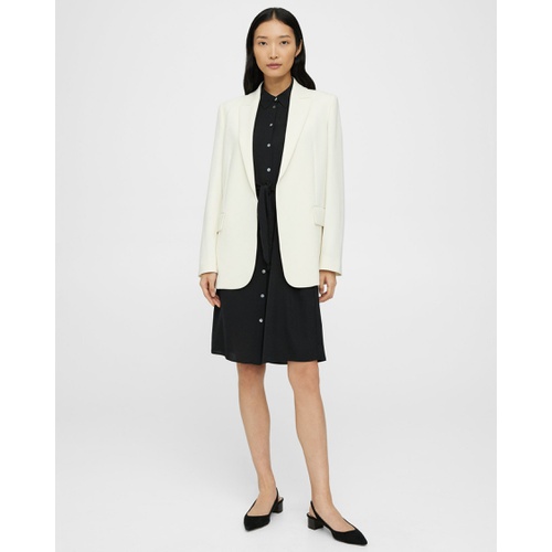 띠어리 Theory Relaxed Blazer in Admiral Crepe