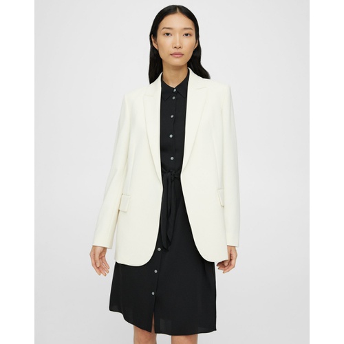 띠어리 Theory Relaxed Blazer in Admiral Crepe