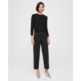 Theory High-Waist Straight-Leg Pant in Neoteric Twill