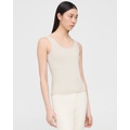 Scoop Neck Tank in Stretch Cotton