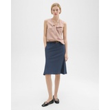 Wool Gabardine Trumpet Skirt