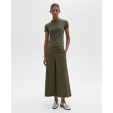 Cropped Wide-Leg Pant in Good Linen