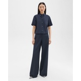 High-Waist Wide-Leg Pant in Good Wool