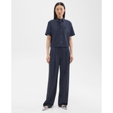 Double Pleat Pant in Good Wool