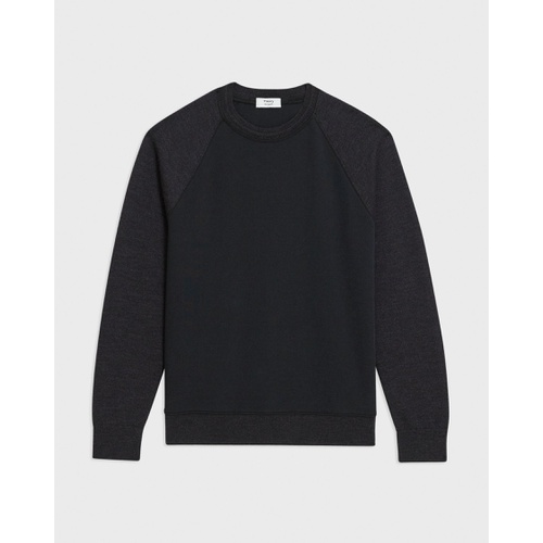 띠어리 Scuba-Wool Combo Sweatshirt