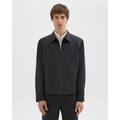 Hazelton Zip Jacket in Stretch Wool