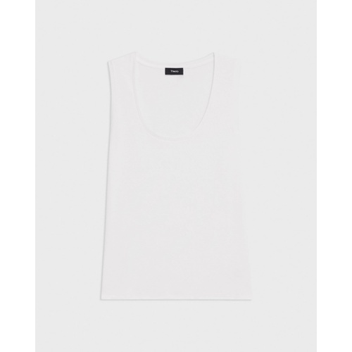 띠어리 Tiny Tank in Organic Cotton